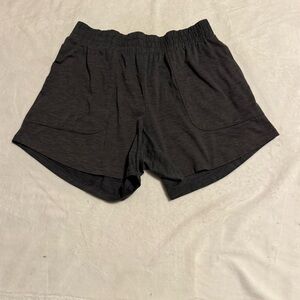 All in Motion Women's Charcoal Size Small Super Soft Pocketed Shorts